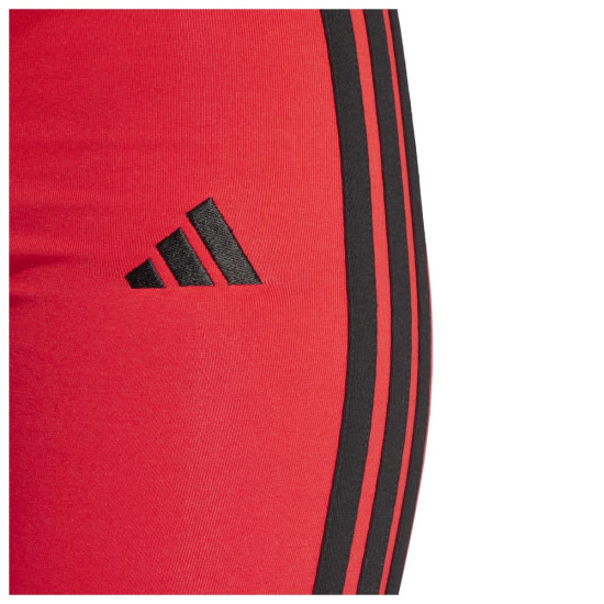 Adidas Γυναικείο σορτς-κολάν Essentials 3-S High Waisted Biker Shorts Adidas Γυναικείο σορτς-κολάν Essentials 3-S High Waisted Biker Shorts